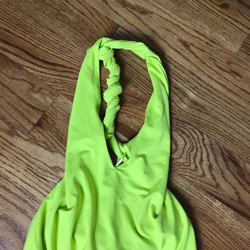 Zara Lime Green Bodysuit NWT - Picture 8 of 9